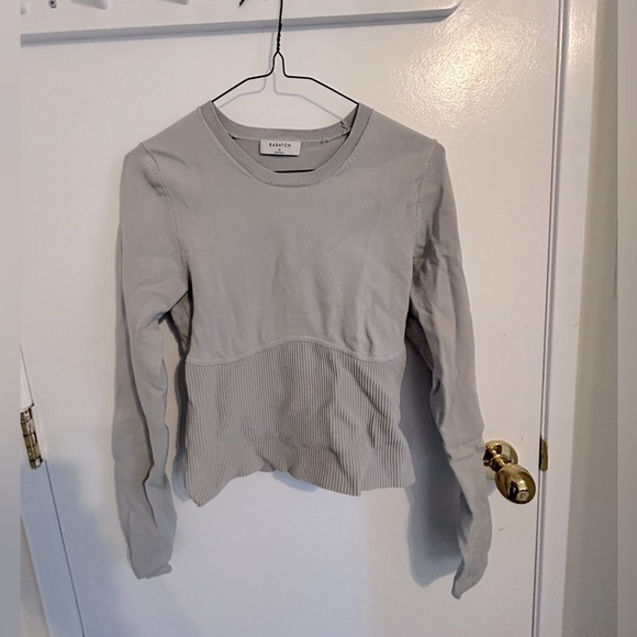 Babaton Sculpt Knit Empire Longsleeve - Picture 2 of 3